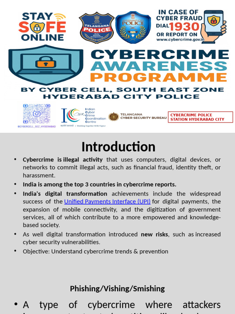 Cybercrime Awareness and Prevention Guide | PDF | Ransomware | Cybercrime