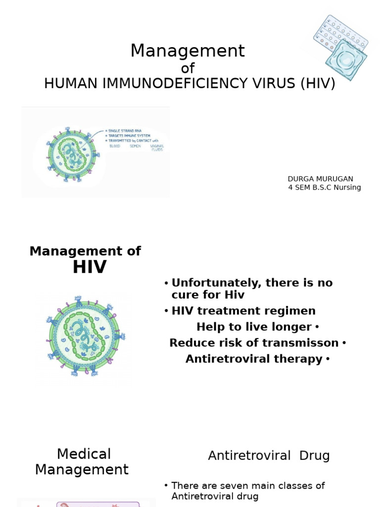 HIV Management and Nursing Care Guide | PDF | Management Of Hiv/Aids ...