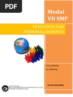 Download Modul Penduduk Dan Permasalahannya Vii Smp by Novia Anugrah SN94154884 doc pdf