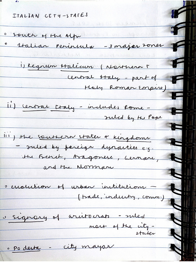 Renaissance Notes | PDF