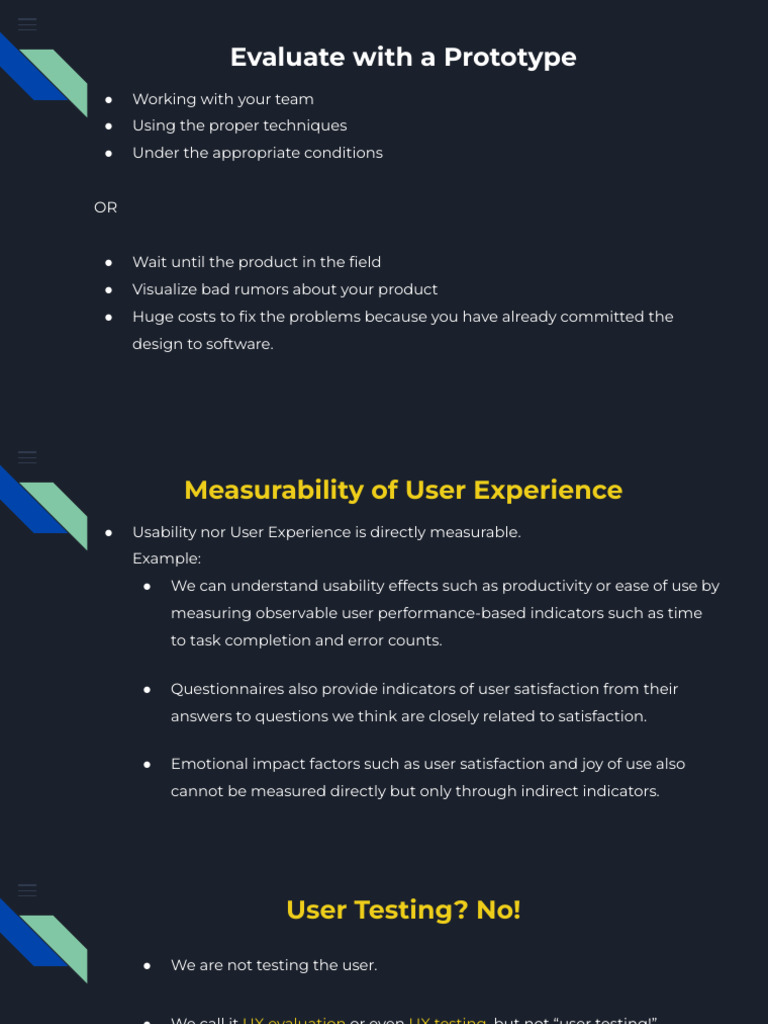 UX Evaluation: Formative vs. Summative | PDF | Usability | Behavioural ...