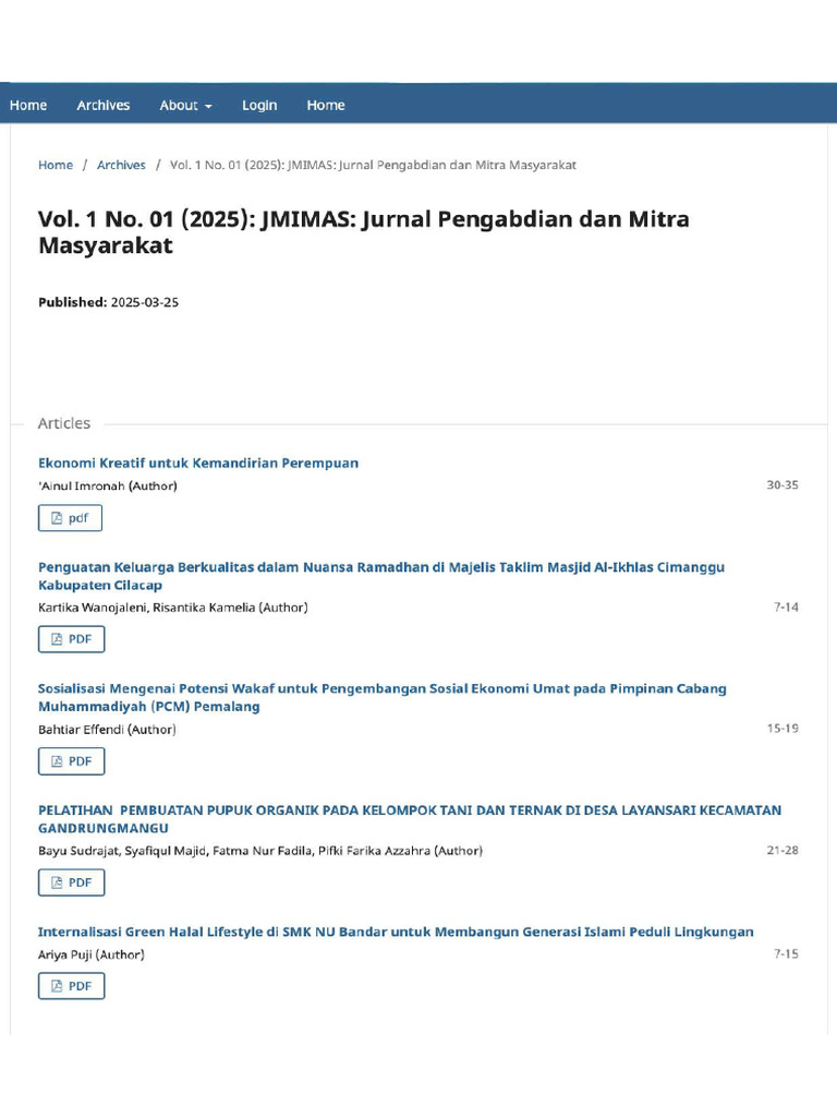 Daftar ISI | PDF