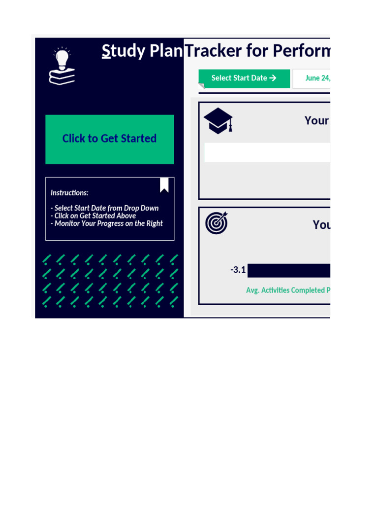 Performance Management Study Plan | PDF | Risk | Statistical Analysis