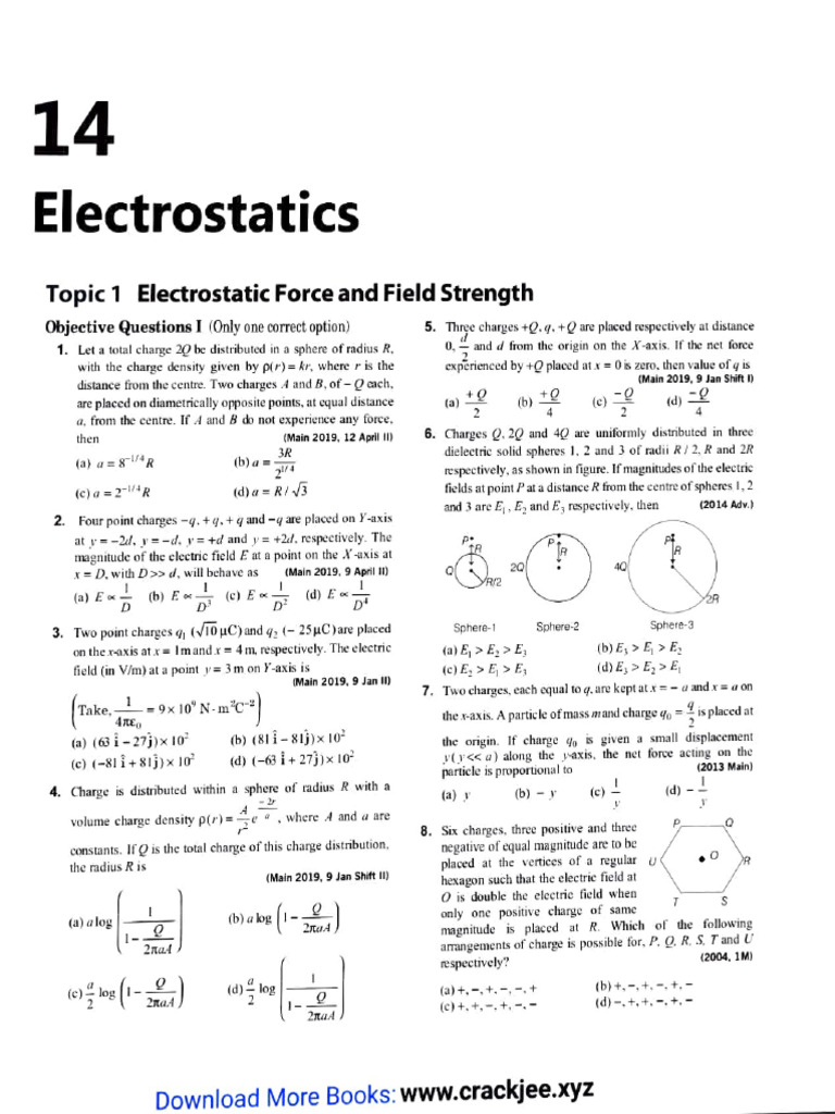 Electrostatics: Forces, Fields, and Energy | PDF | Electric Field | Sphere