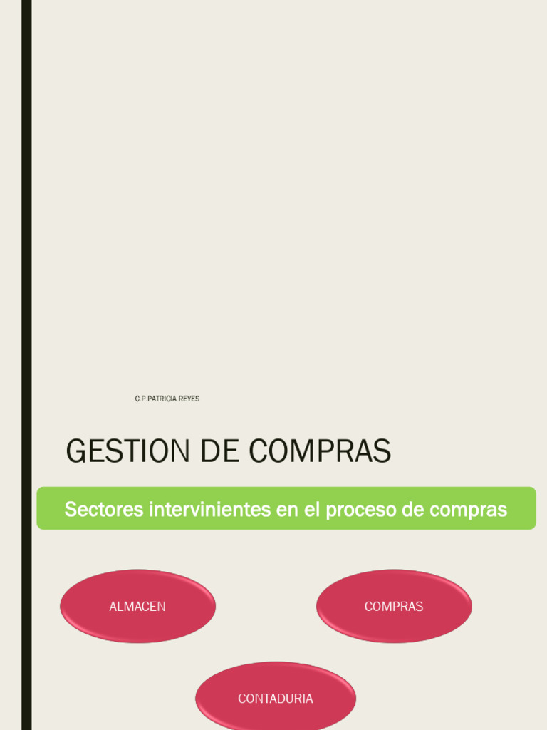 Gestión de Compras y Pagos Efectivos | PDF | Impuestos | Impuesto al ...