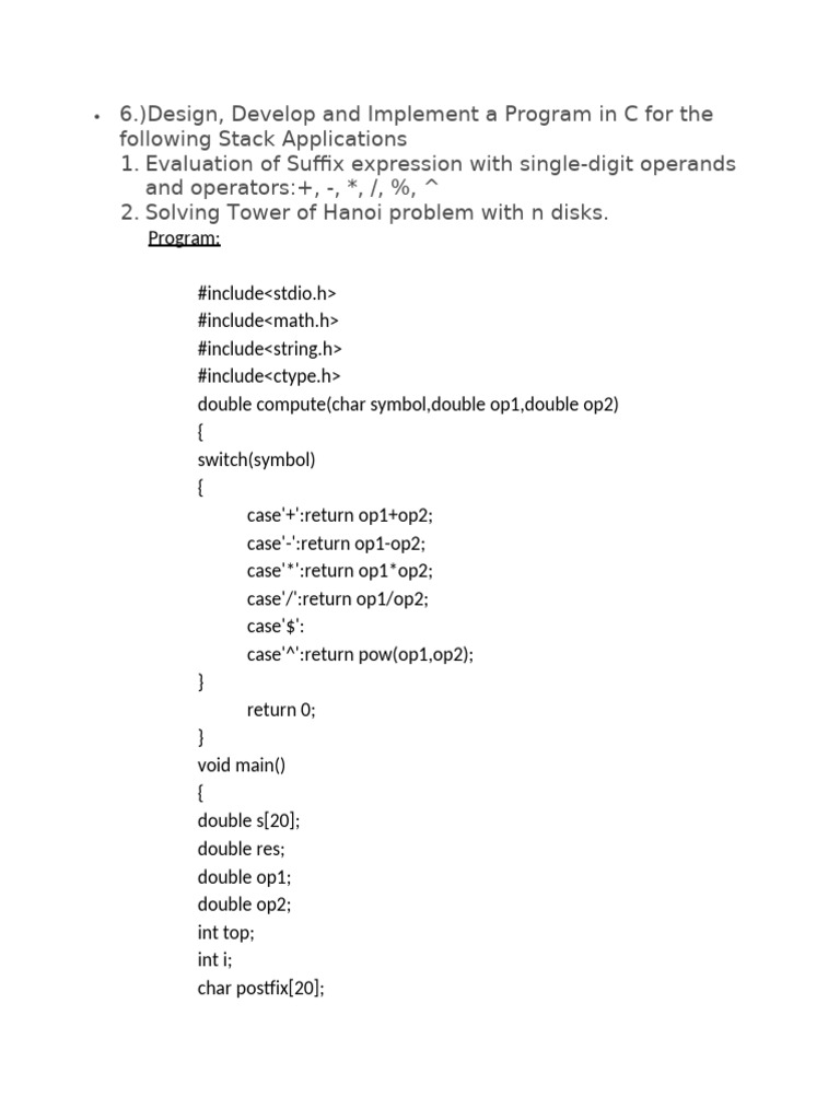 DSC 6th Program | PDF