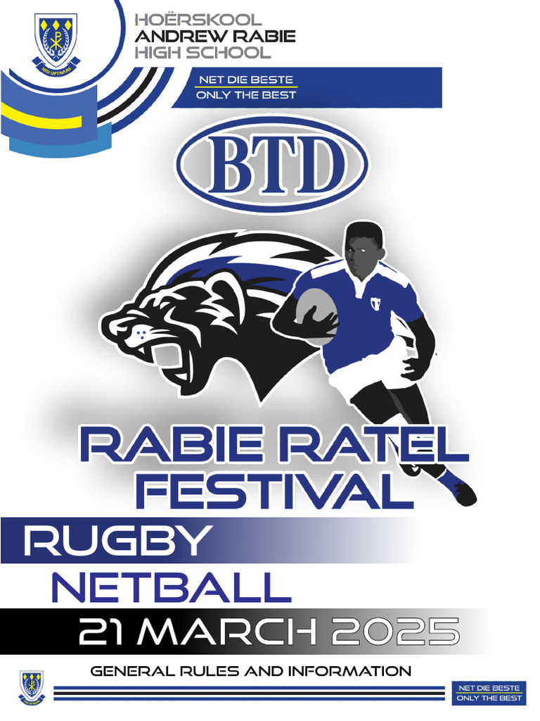 2025 BTD Rabie Ratelfees Overview | PDF | Sports
