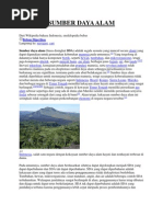 Download Makalah Sumber Daya Alam by pentolkorek64 SN94158341 doc pdf