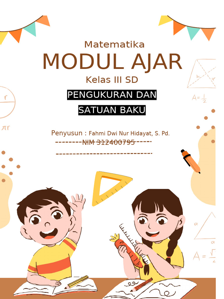 Modul Ajar Matematika Kelas III SD | PDF