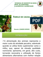 Alimentos - Farelo de Cacau