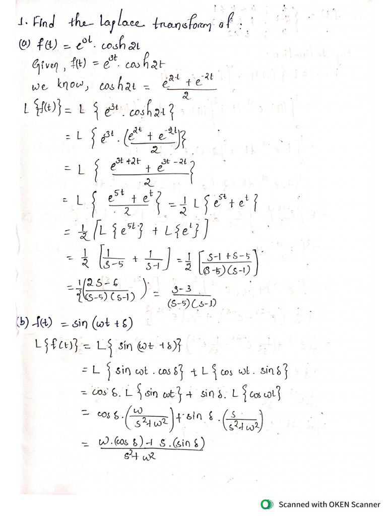Math Assignment 1 | PDF