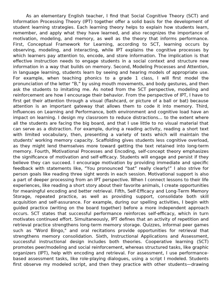 quiz 2 | PDF | Learning | Memory