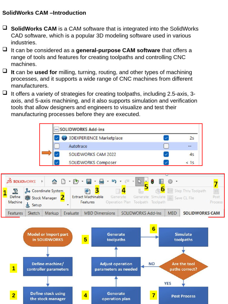6-Solidworks CAM - Revision | PDF