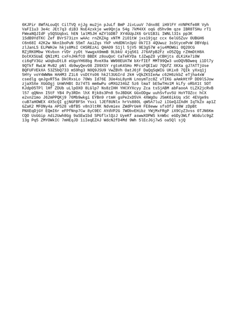 Random Alphanumeric String Generator | PDF
