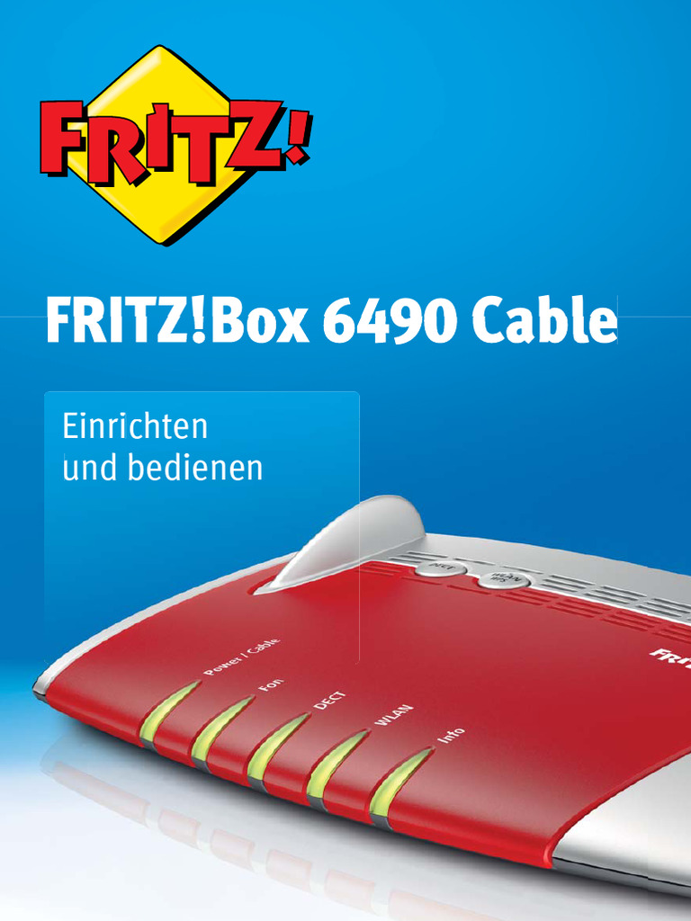 Handbuch FRITZ Box 6490 Cable | PDF