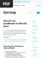 GoodReader User Guide Overview | PDF | I Pad | Icon (Computing)