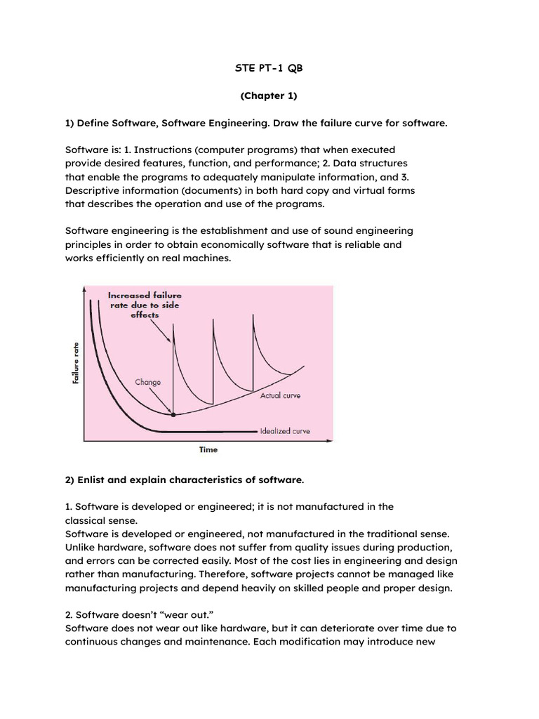 Software Engineering Fundamentals Explained | PDF | Risk | Software ...