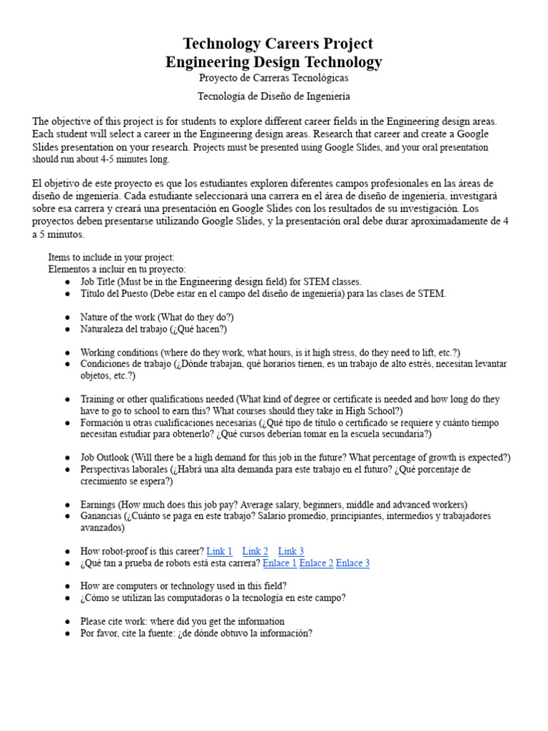 STEM Physics Careers Project 24-25 | PDF