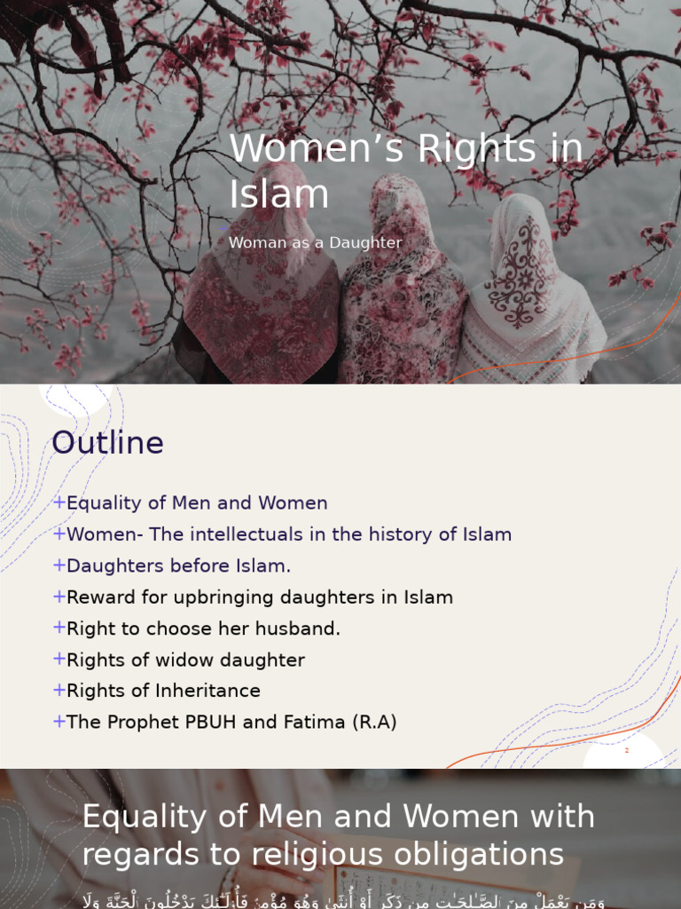 Women's Rights in Islam | PDF | Prophets And Messengers In Islam ...