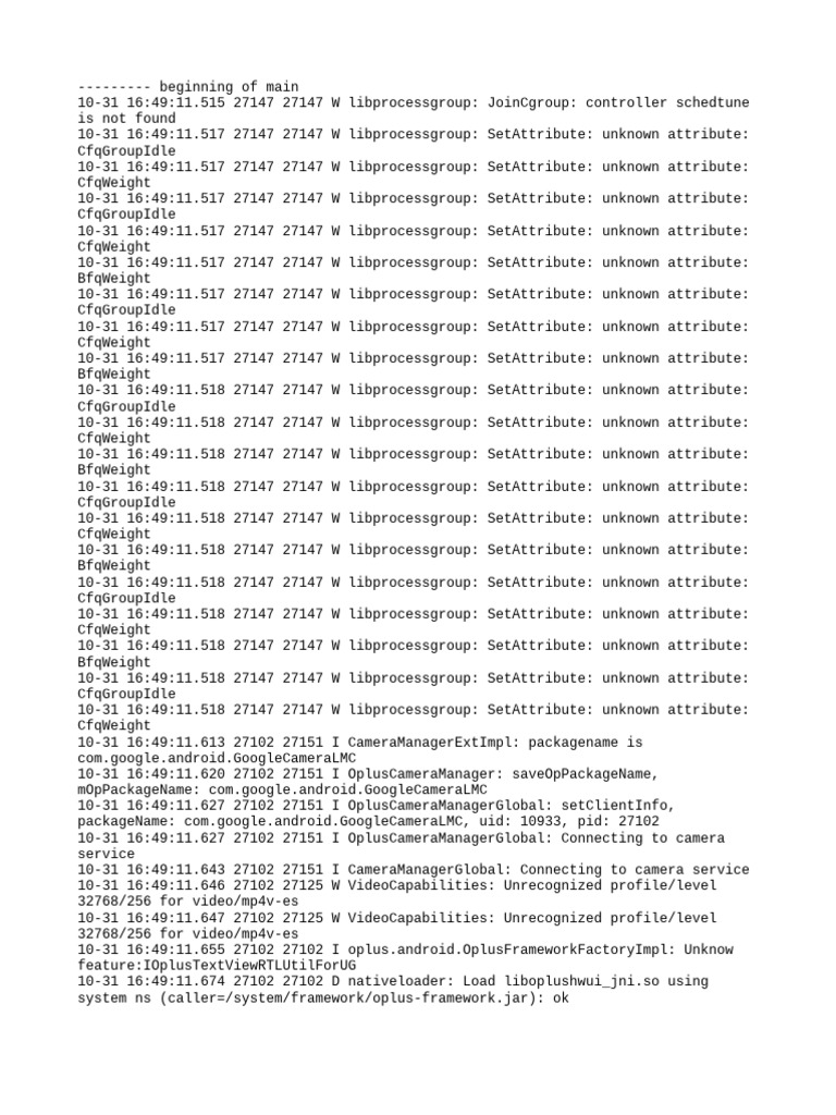 Log Cat 1761907751379 | PDF | Computer Engineering | Computing Platforms