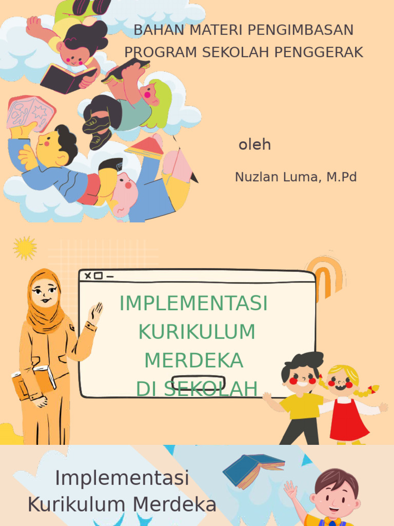 Bahan Materi Pengimbasan Program Sekolah Penggerak | PDF