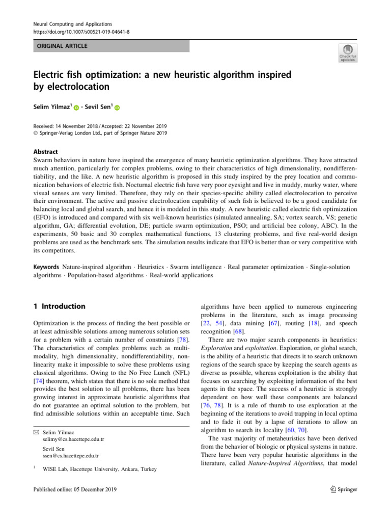 10.1007@s00521 019 04641 8 | PDF | Mathematical Optimization | Cluster ...