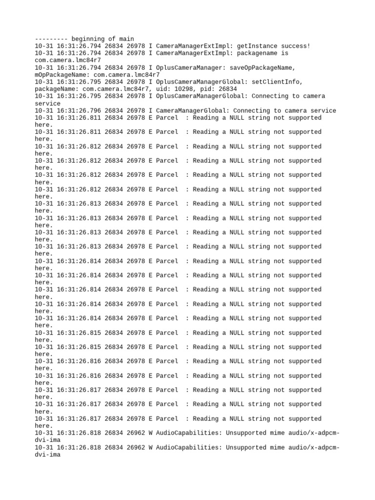 Log Cat 1761949886611 | PDF | Software | Computer Engineering