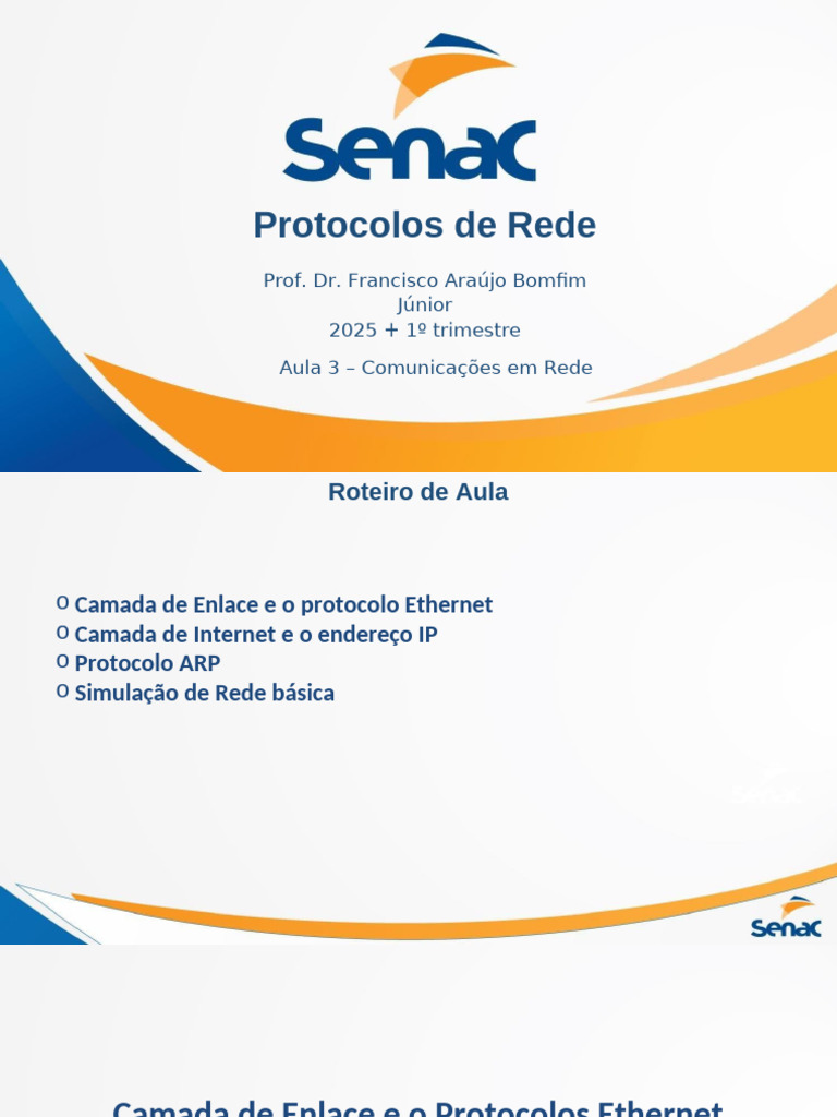 Protocolos de Rede: Ethernet e IP | PDF | Rede de computadores | Ethernet
