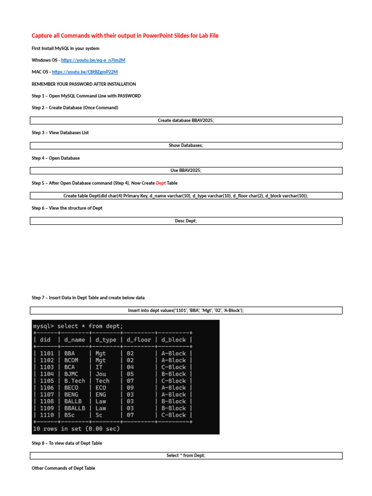 Capture All Commands With Their Output in PowerPoint Slides For Lab ...