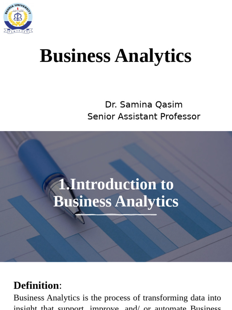 Business Analytics: Insights & Applications | PDF | Analytics ...