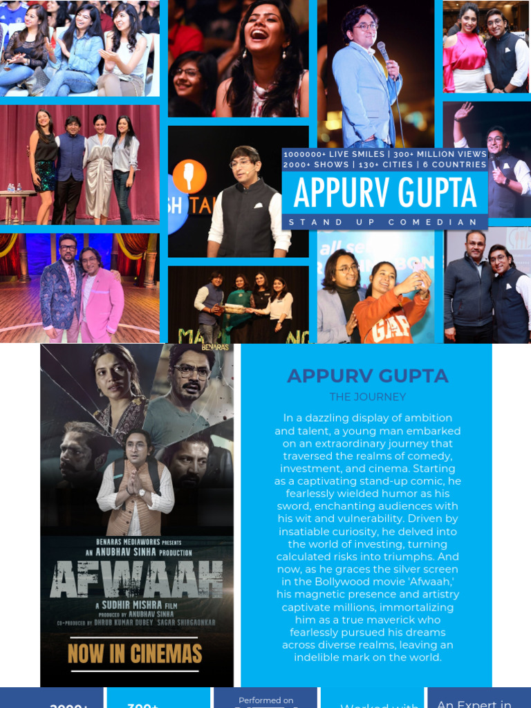 Appu Rv Profile v 2023 | PDF | Humour | Entertainment