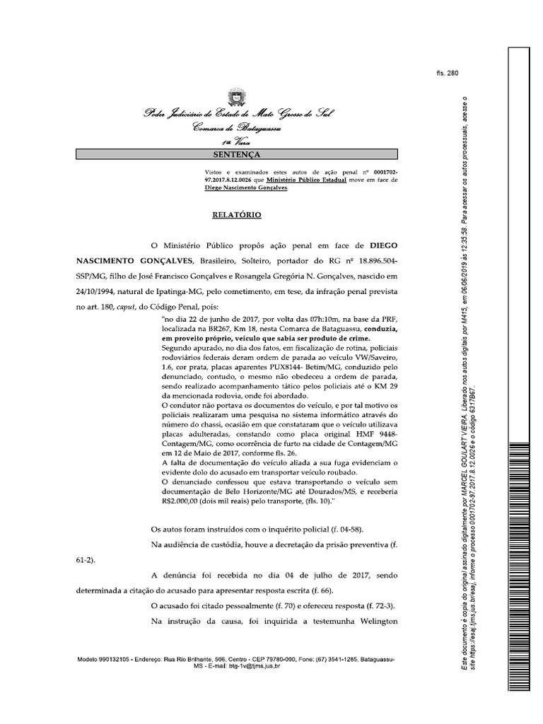 Juntada de Guia de Recolhimento | PDF