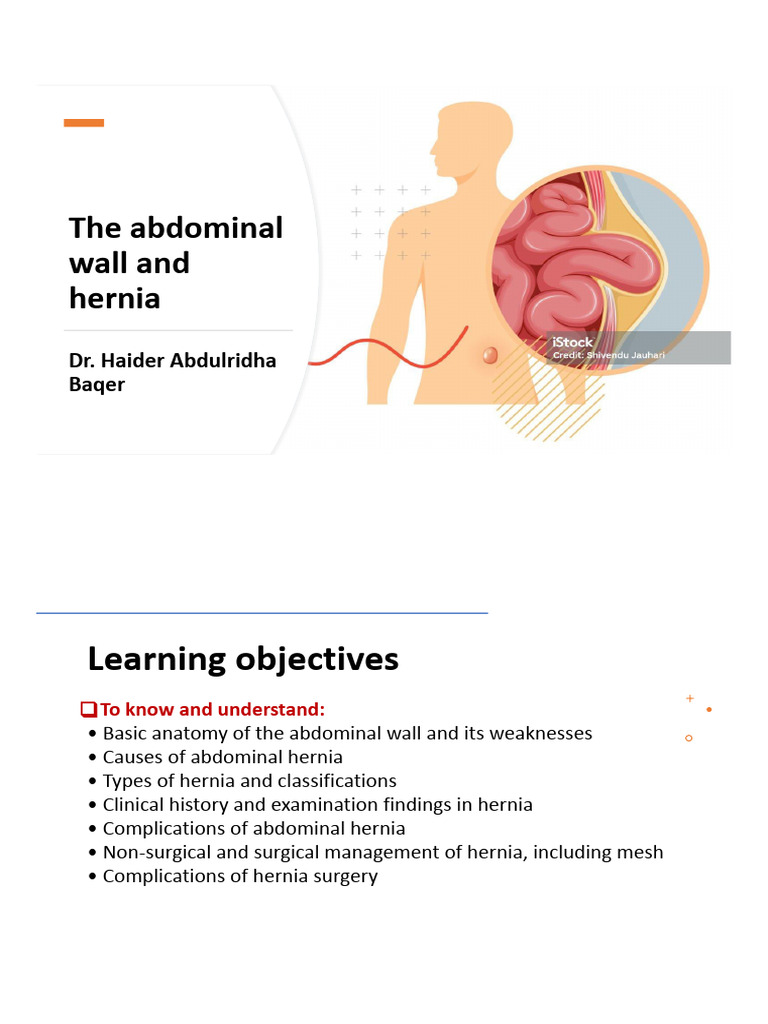 Understanding Abdominal Hernias: Anatomy & Management | PDF | Abdomen