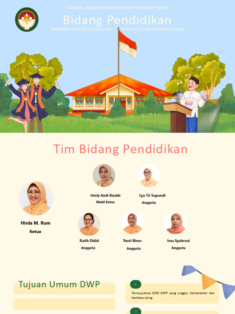 Program Pendidikan DWP Kemenperin 2024 | PDF