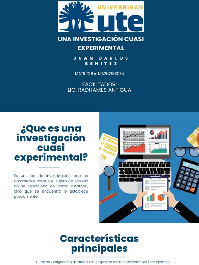 Investigación Cuasi Experimental: Definición y Características | PDF ...