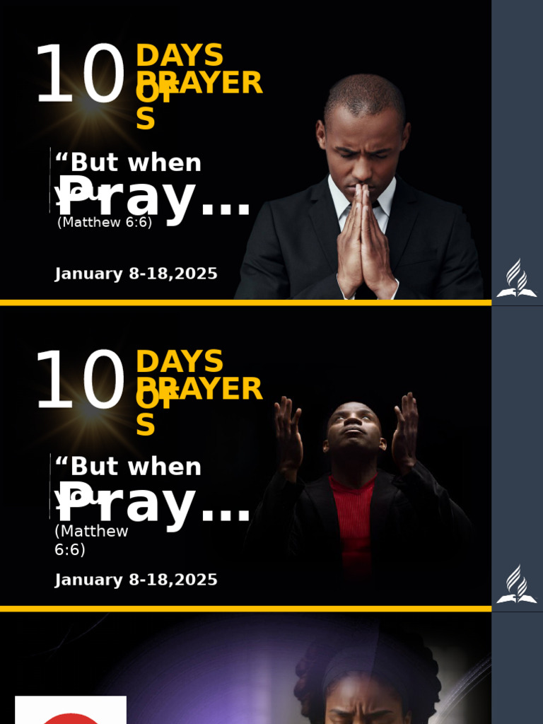 10 Days of Prayer: A Spiritual Guide | PDF | Prayer | Jesus