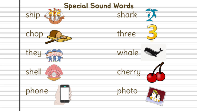 Special Sound Words | PDF