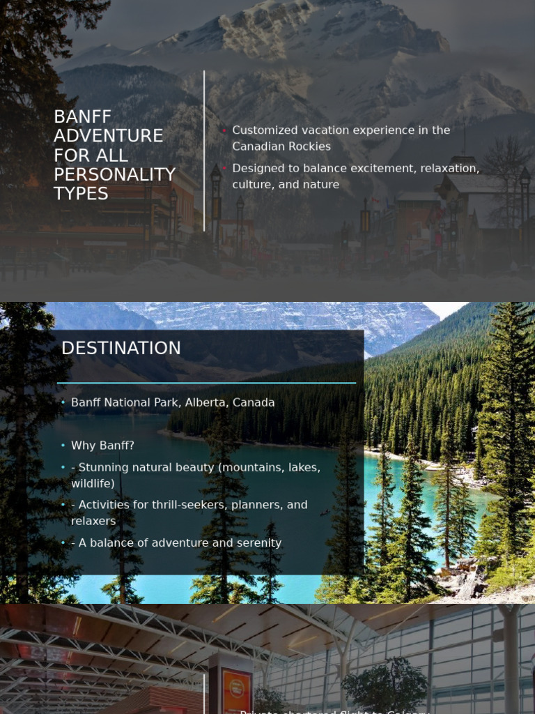 Banff Adventure for Every Personality | PDF
