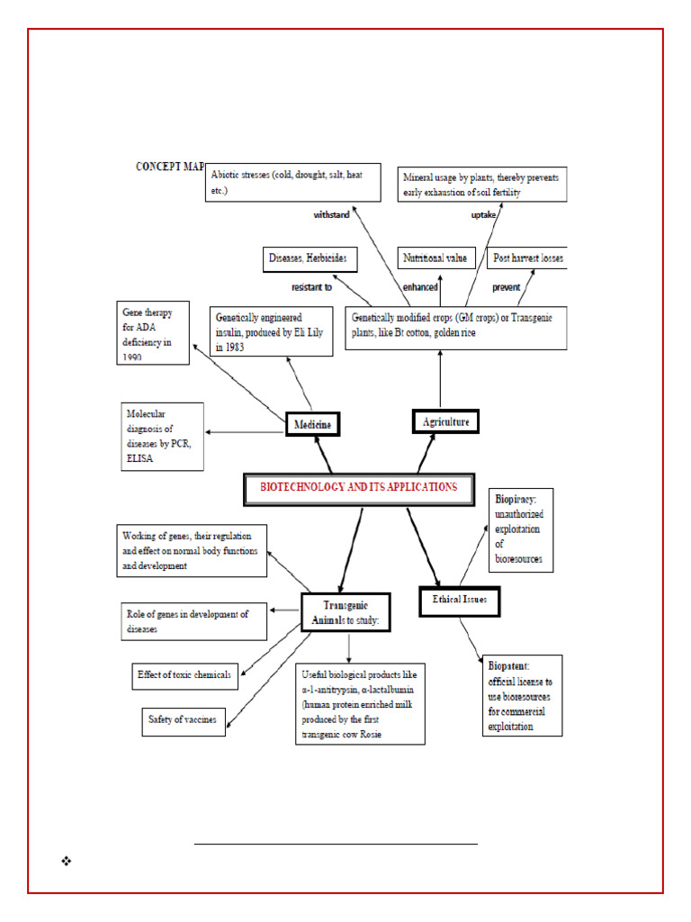 Biotechnology Applications in Medicine & Agriculture | PDF | Genetic ...