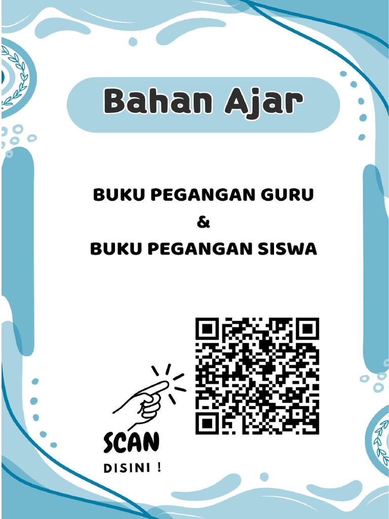 Bahan Ajar Buku Guru (Barcode) | PDF