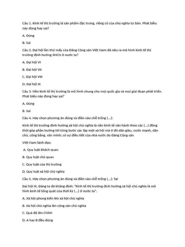 Chương 5 - KTCT | PDF