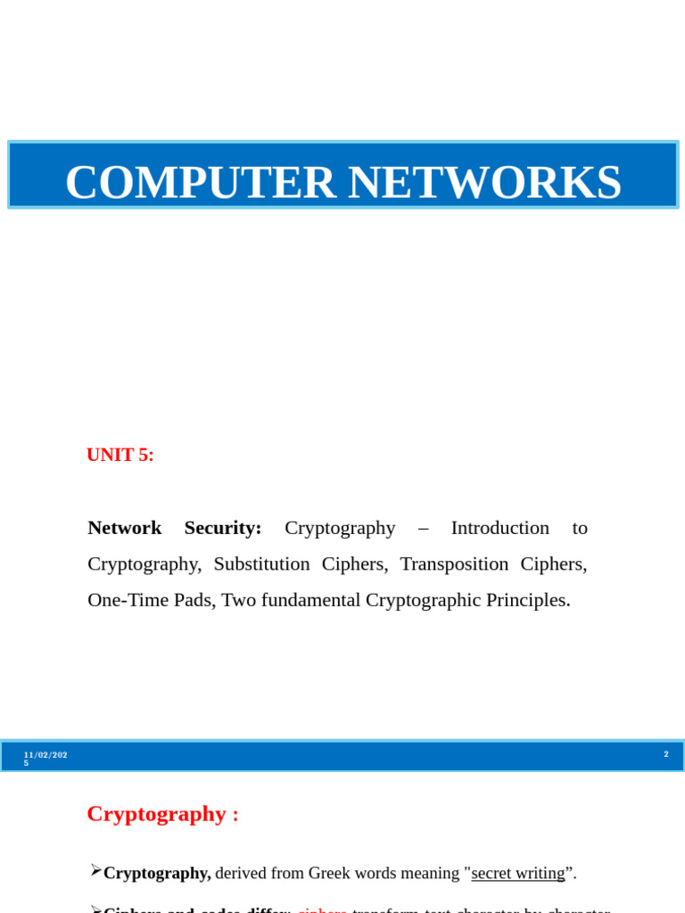 Introduction to Cryptography Basics | PDF | Cryptography | Cryptanalysis