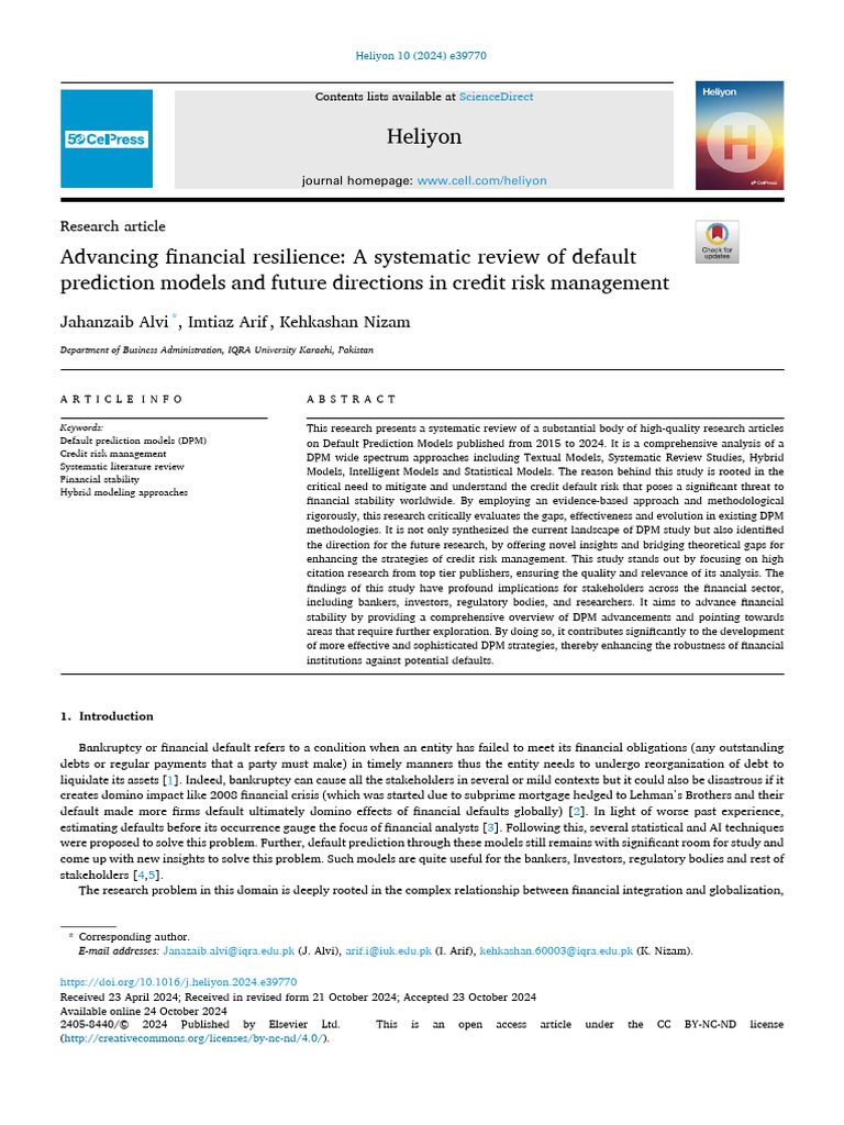 Paper 1 | PDF | Machine Learning | Cross Validation (Statistics)
