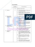 954 Mathematics T (PPU) Semester 1 Topics