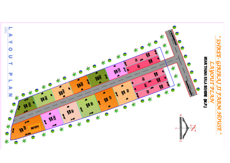 Om Bhiya Thuna Final Layout Plan-Model | PDF