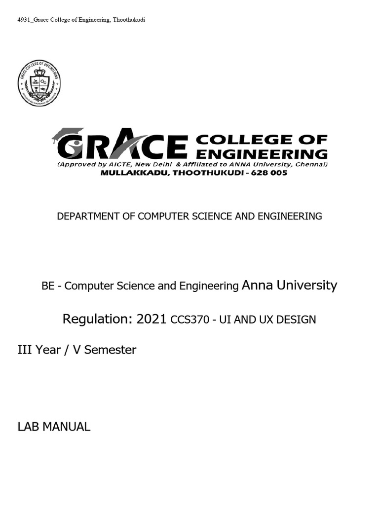 Responsive UI/UX Design Lab Manual | PDF | Usability | Computing