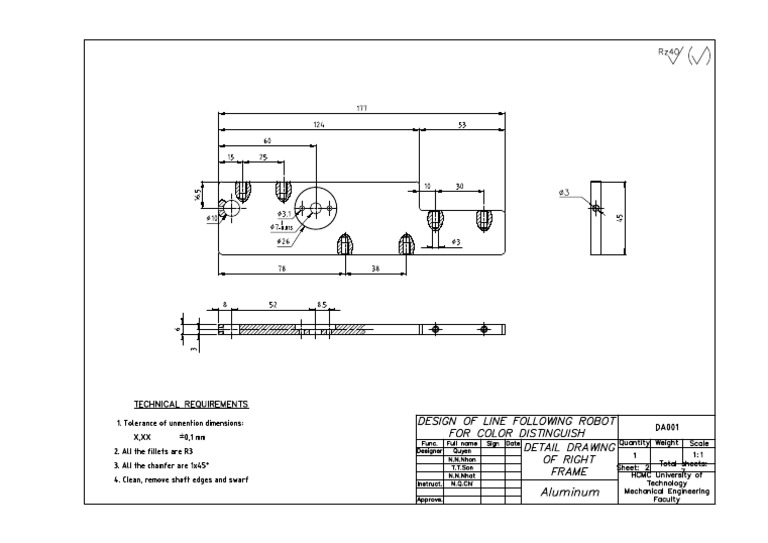 Template Autocad' Model | PDF