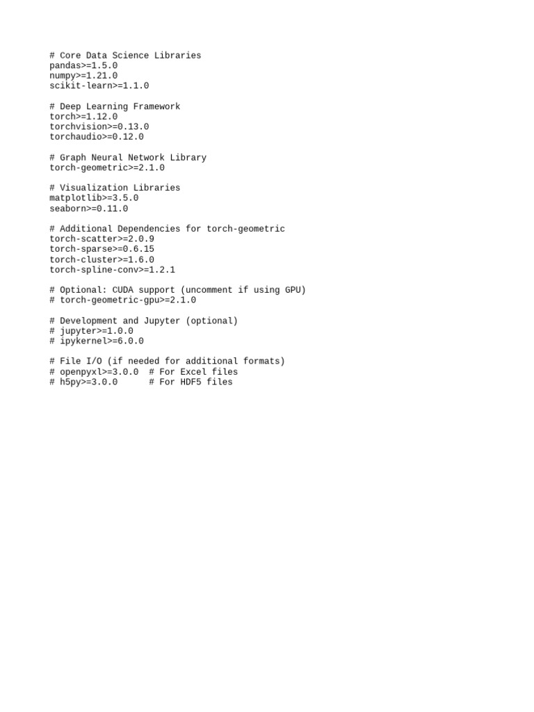 Essential Data Science Libraries List | PDF