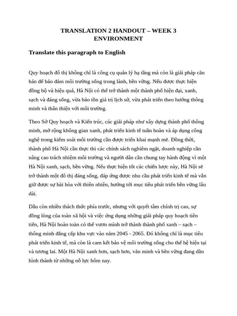 Handout - Week 3 | PDF