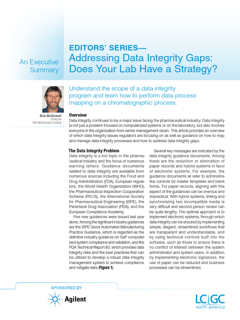 Data Integrity Strategies for Labs | PDF | Computing